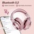 Навушники OneOdio Fusion A70 Bluetooth+3,5мм/6,35мм Rose/Gold (A70 Rose Gold)