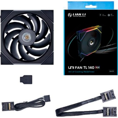 Кулер до корпусу Lian Li TL 140-1, Black (G99.14TL1B.00)