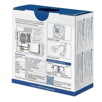 Кулер для корпуса Arctic F8 Pro PWM PST (AFACO-08PP0-GBA01)