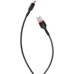 Дата кабель USB 2.0 AM to Micro 5P 1.0m 2.4A NB-P171 black XO (6920680873661)