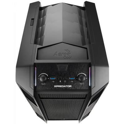 Корпус AeroCool PGS XPREDATOR CUBE (Black) (4713105952827)