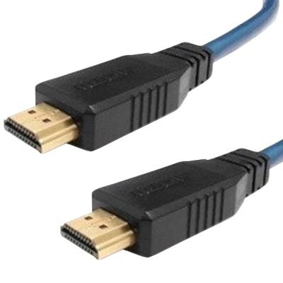 Кабель мультимедийный HDMI to HDMI 1.0m DMP (HDMI104G-1M)