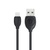 Дата кабель USB 2.0 AM to Lightning 1.0m Black Ergo (LI97)