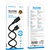 Дата кабель USB 2.0 AM to Micro 5P 2.0m Lenny silicone BX113 black BOROFONE (6941991115493)