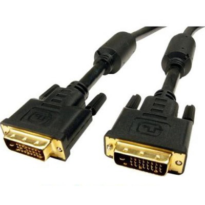 Кабель мультимедийный DVI to DVI 24pin, 4.5m Cablexpert (CCG-DVI2-15B)