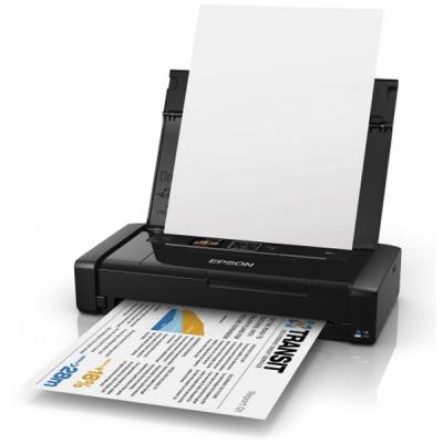 Струйный принтер EPSON WorkForce WF-100W mobile c WI-FI (C11CD12301)