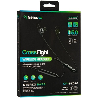 Наушники Gelius Pro Crossfight GP BE-010 Black (00000074820)