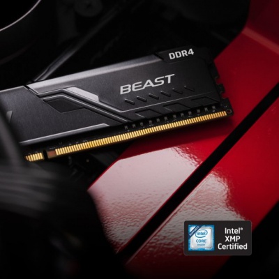 Модуль памяти для компьютера DDR4 128GB (2x32GB) 3600 MHz Beast Black Kingston Fury (ex.HyperX) (KF436C18BBK4/128)