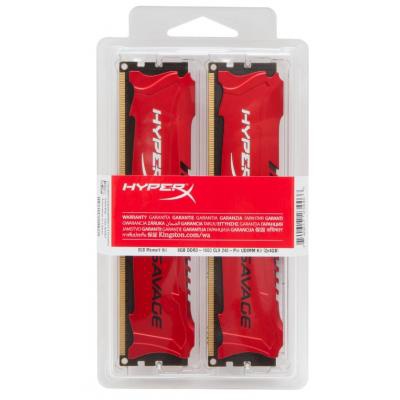 Модуль памяти для компьютера DDR3 16GB (2x8Gb) 1600 MHz HyperX Savage Kingston (HX316C9SRK2/16)