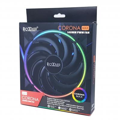Кулер для корпуса PcСooler CORONA MAX 140 FRGB