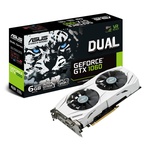 Видеокарта ASUS GeForce GTX1060 6144Mb DUAL (DUAL-GTX1060-6G)