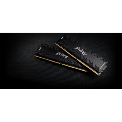 Модуль памяти для компьютера DDR4 8GB 2666 MHz RenegadeBlack Kingston Fury (ex.HyperX) (KF426C13RB/8)