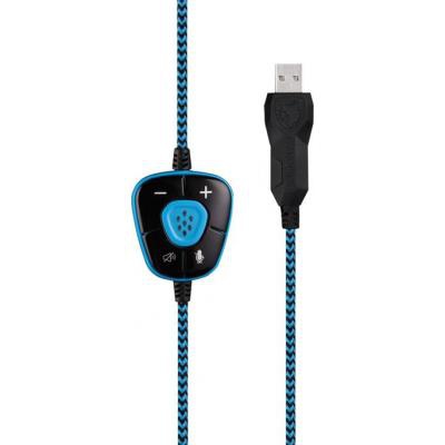 Наушники SADES Wolfang Black/Blue (SA901-B-BL)