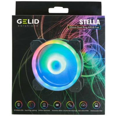 Кулер для корпуса Gelid Solutions Stella ARGB 120mm (FN-STELLA-01)