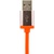 Дата кабель LogicPower 2 в 1 USB 2.0 -> micro USB -> Lightning Or 1м оранжевый /Ret (4105)