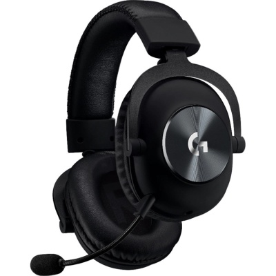 Навушники Logitech G PRO X Gaming Headset + Stand USB Black (991-000358)