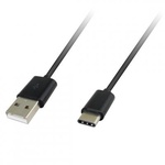 Дата кабель USB 2.0 AM to Type-C 1.0m MSH-CA-001 black GLOBAL (1283126474675)