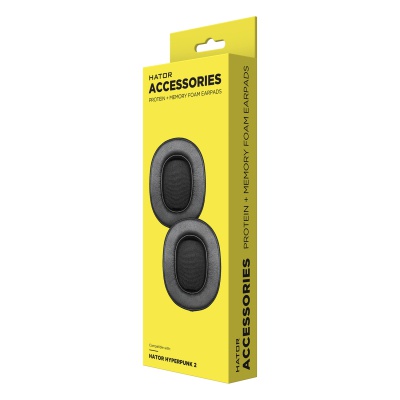 Амбушур Hator з протеїнової шкіри для лінійки гарнітур HATOR Hyperpunk 2 (ACC-111)