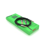 Кабель мультимедійний 3.5mm M to 3.5mm M 1.0m black iKAKU (YT-AUXGJ(M)/(M)-KSC-389-B)