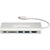 Концентратор Intracom USB3.1 Type-C to HDMI/USB 3.0x2/RJ45/SD/PD 60W Hub 7-in-1 Manhattan (152075)