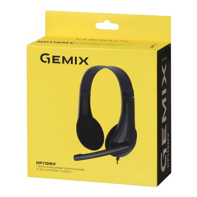 Навушники Gemix HP-110MV Black (HP-110MV)
