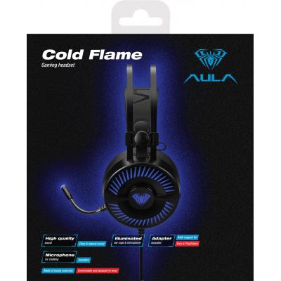 Наушники Aula Cold Flame Black (6948391235066)