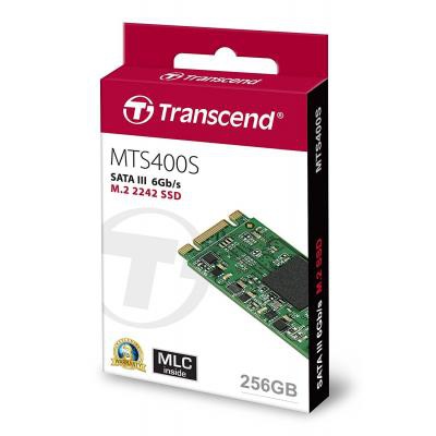 Накопитель SSD M.2 2242 256GB Transcend (TS256GMTS400S)