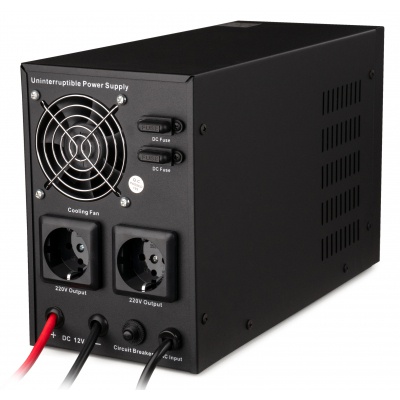 Источник бесперебойного питания Vinga QDPS-1000, 1000VA LCD (QDPS-1000)