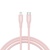 Дата кабель USB-C to Lightning 1.0m CLNM60 C-L 60W MFI Silicon Pink Canyon (CNS-CLNM60SC10PS)