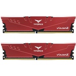 Модуль памяти для компьютера DDR4 16GB (2x8GB) 3200 MHz T-Force Vulcan Z Red Team (TLZRD416G3200HC16CDC01)