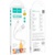 Дата кабель USB 2.0 AM to Micro 5P 1.0m Crystal color silicone X97 white HOCO (6931474799838)