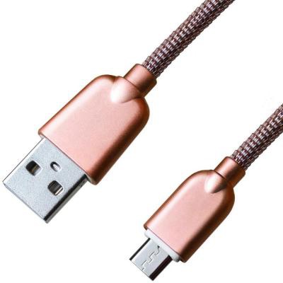 Дата кабель USB 2.0 AM to Micro 5P 1.0m Ace Rose gold CORD (CDA-M1-2RG)