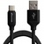 Дата кабель USB 2.0 AM to Type-C 1.0m Black/Black Grand-X (NC01BB)
