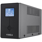 Пристрій безперебійного живлення Vinga LED 2000VA metall case (VPE-2000M)