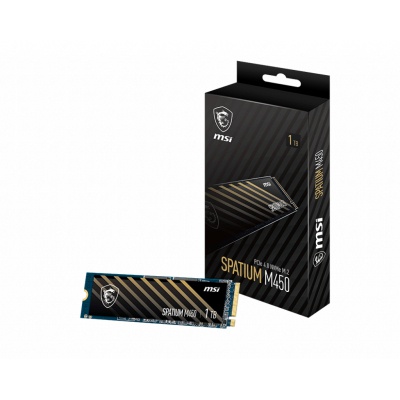 Накопитель SSD M.2 2280 500GB SPATIUM M450 MSI (S78-440K090-P83)