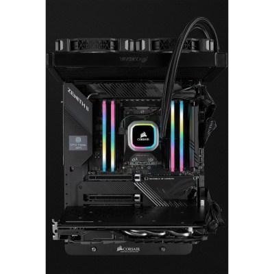Модуль памяти для компьютера DDR4 16GB (2x8GB) 3600 MHz Vengeance RGB Pro SL Black Corsair (CMH16GX4M2Z3600C18)