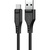 Дата кабель USB 2.0 AM to Type-C 1.2m 3.0A TPE C3-04 Black Acefast (6974316280866)