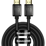 Кабель мультимедийный HDMI to HDMI 3.0m V2.1 Baseus (WKGQ000201)