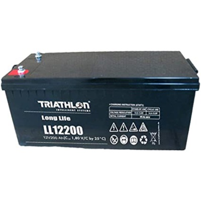 Батарея до ДБЖ Triathlon AGM 12V 200Ah, Long Life (LL12200)