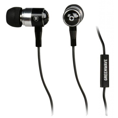 Наушники Greenwave EX-115M black