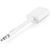 Кабель мультимедийный jack 3.5mm - jack 3.5mm x2, white Belkin (AV10157DSAPL)