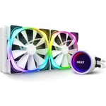 Система водяного охолодження NZXT Kraken X63 White RGB Fans (RL-KRX63-RW)