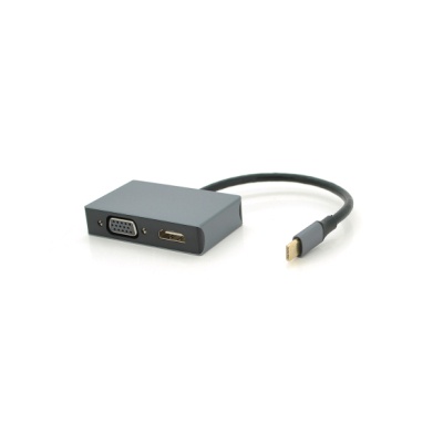 Концентратор Voltronic USB-C 2-in-1 HDMI + VGA 0.23m silver (YT-HTC2in1)
