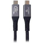 Дата кабель USB-C to USB-C 1.5m USB4 40Gbps/240W(48V5A)/8K60Hz Cablexpert (CCBP-USB4-CMCM240-1.5M)