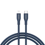 Дата кабель USB-C to Lightning 1.0m CLNM60 C-L 60W MFI Silicon Blue Canyon (CNS-CLNM60SC10DB)