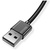 Дата кабель USB 2.0 AM to Micro 5P 0.3m Nets T-M801 Black T-PHOX (T-M801 Black)