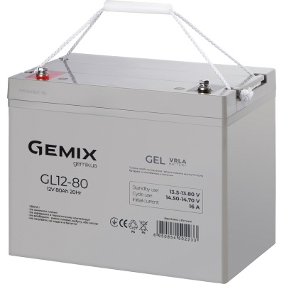 Батарея к ИБП Gemix GL 12V 80Ah (GL12-80)