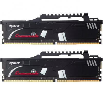 Модуль памяти для компьютера DDR4 16GB (2x8GB) 2666 MHz Commando Series Apacer (EK.16GAV.KEAK2)
