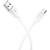 Дата кабель USB 2.0 AM to Micro 5P 1.0m 2.4A white BOROFONE (6931474701787)