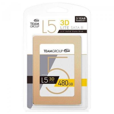 Накопитель SSD 2.5' 480GB Team (T253TD480G3C101)